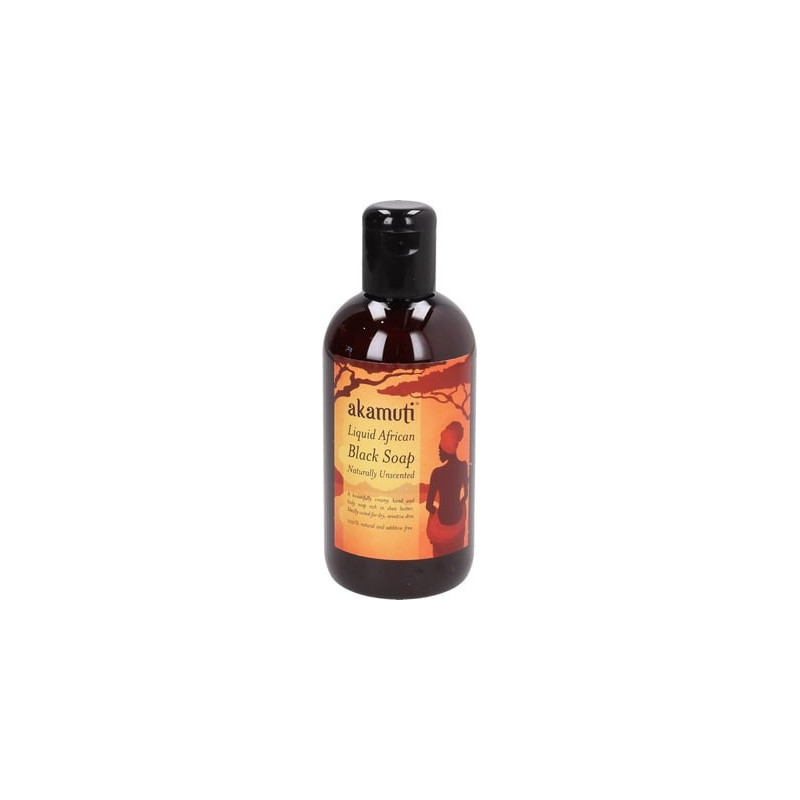 African Black tekuté neparfumované mydlo 250ml